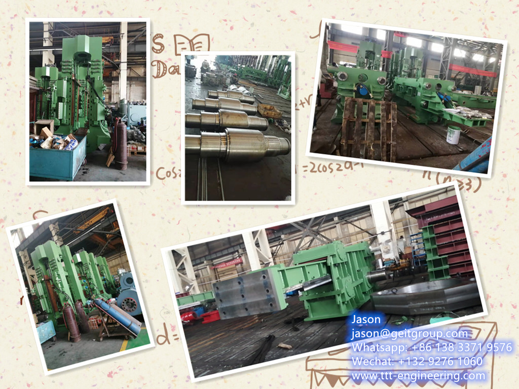 550mm Semi-continuous hot rolling steel strip production mill